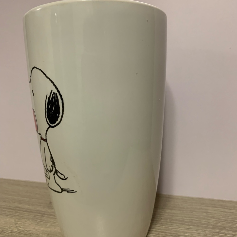 2021 Peanuts Snoopy Christmas Candy Cane Festive Stoneware Travel Mug w/Lid - Picture 11 of 11